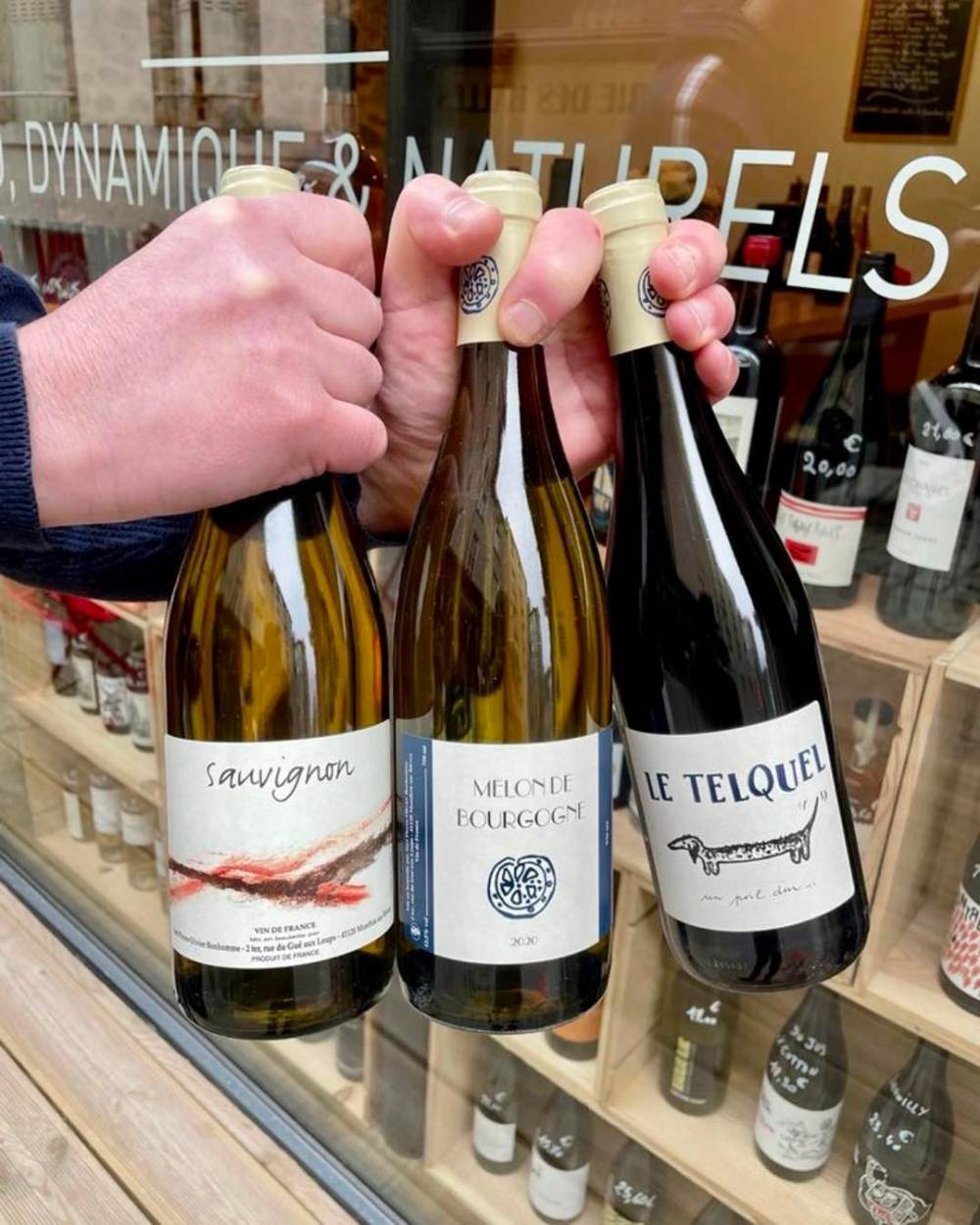 Nos vin sauvignon et le tequel La Brande Les Quilles de Saint Martial